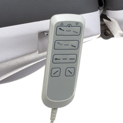 Mazaro BR-6672 elektrinis kosmetologinis gultas, 4 el. motorai, tamsiai pilkas