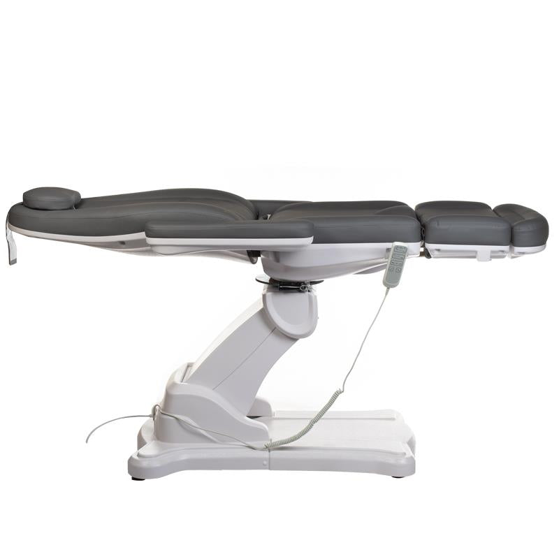Mazaro BR-6672 elektrinis kosmetologinis gultas, 4 el. motorai, tamsiai pilkas