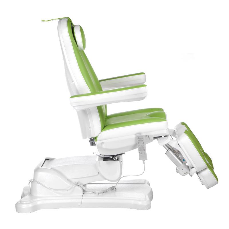 Mazaro BR-6672A elektrinis pedikiūro gultas, 5 el. motorai, žalias
