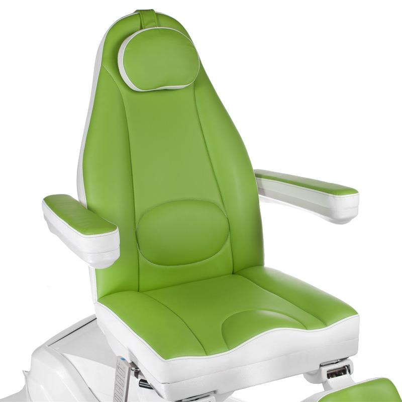 Mazaro BR-6672A elektrinis pedikiūro gultas, 5 el. motorai, žalias
