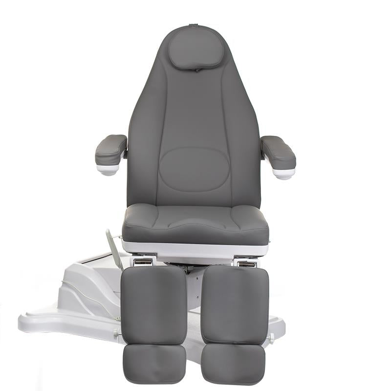 Mazaro BR-6672A elektrinis pedikiūro gultas, 5 el. motorai, tamsiai pilkas