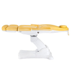 Mazaro BR-6672B elektrinis kosmetologinis gultas, 3 el. motorai, geltonas