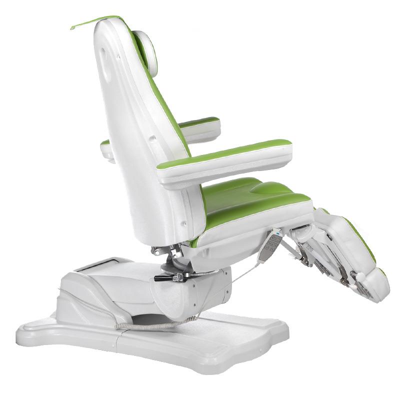 Mazaro BR-6672C elektrinis pedikiūro gultas, 3 el. motorai, žalias