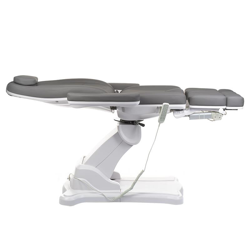 Mazaro BR-6672C elektrinis pedikiūro gultas, 3 el. motorai, tamsiai pilkas