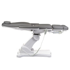 Mazaro BR-6672C elektrinis pedikiūro gultas, 3 el. motorai, tamsiai pilkas