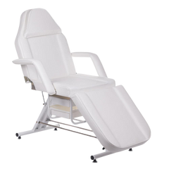 Kosmetologinis komplektas NR. 1: Kosmetologinis gultas + Lempa-lūpa + Meistro kėdutė + Vežimėlis-staliukas (balta)
