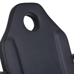 BW-263 kosmetologinis - pedikiūro gultas su porankiais, juoda sp.