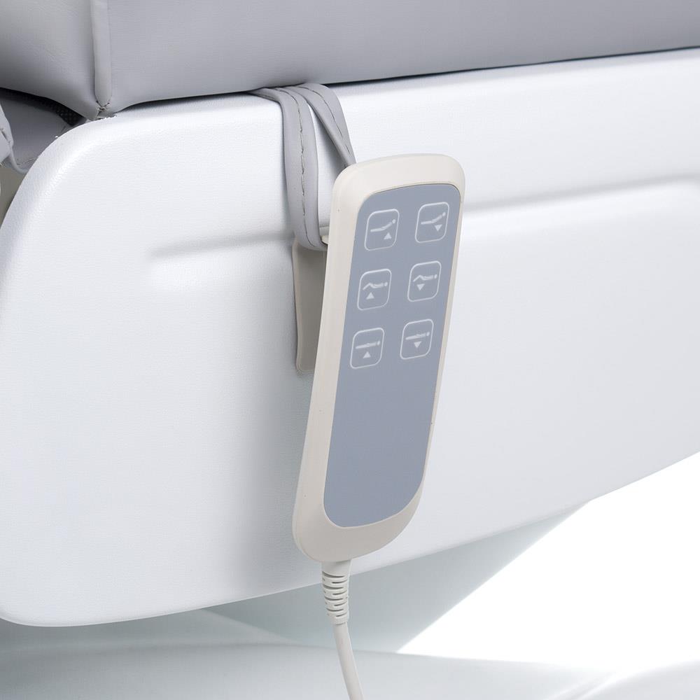 LUX BW-273B elektrinis kosmetologinis gultas, 3 el. motorai, pilkas