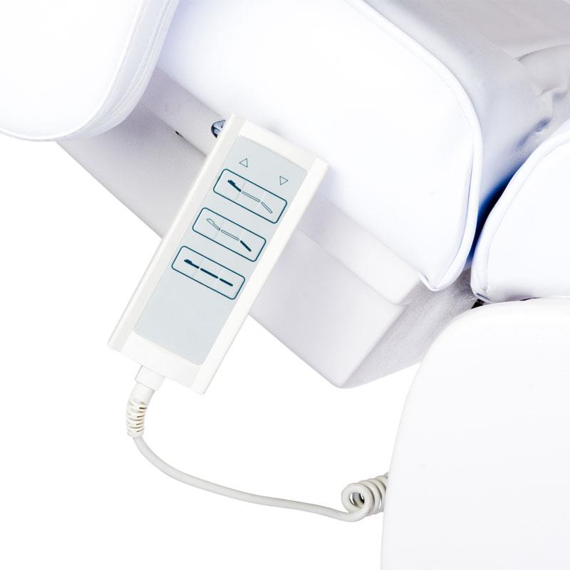 LUX BW-273B elektrinis kosmetologinis gultas, 3 el. motorai, baltas