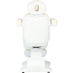 Elektrinis kosmetologinis gultas Aden, 4 motorai, pasisukantis - baltas