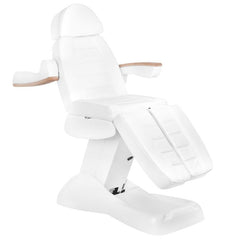 LUX Pedicure elektrinis pedikiūro gultas, 3 el. motorai, baltas