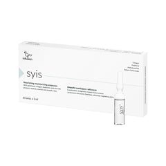 SYIS drėkinančios ir maitinančios ampulės sausai, stangrumą praradusiai odai – 10 x 3 ml