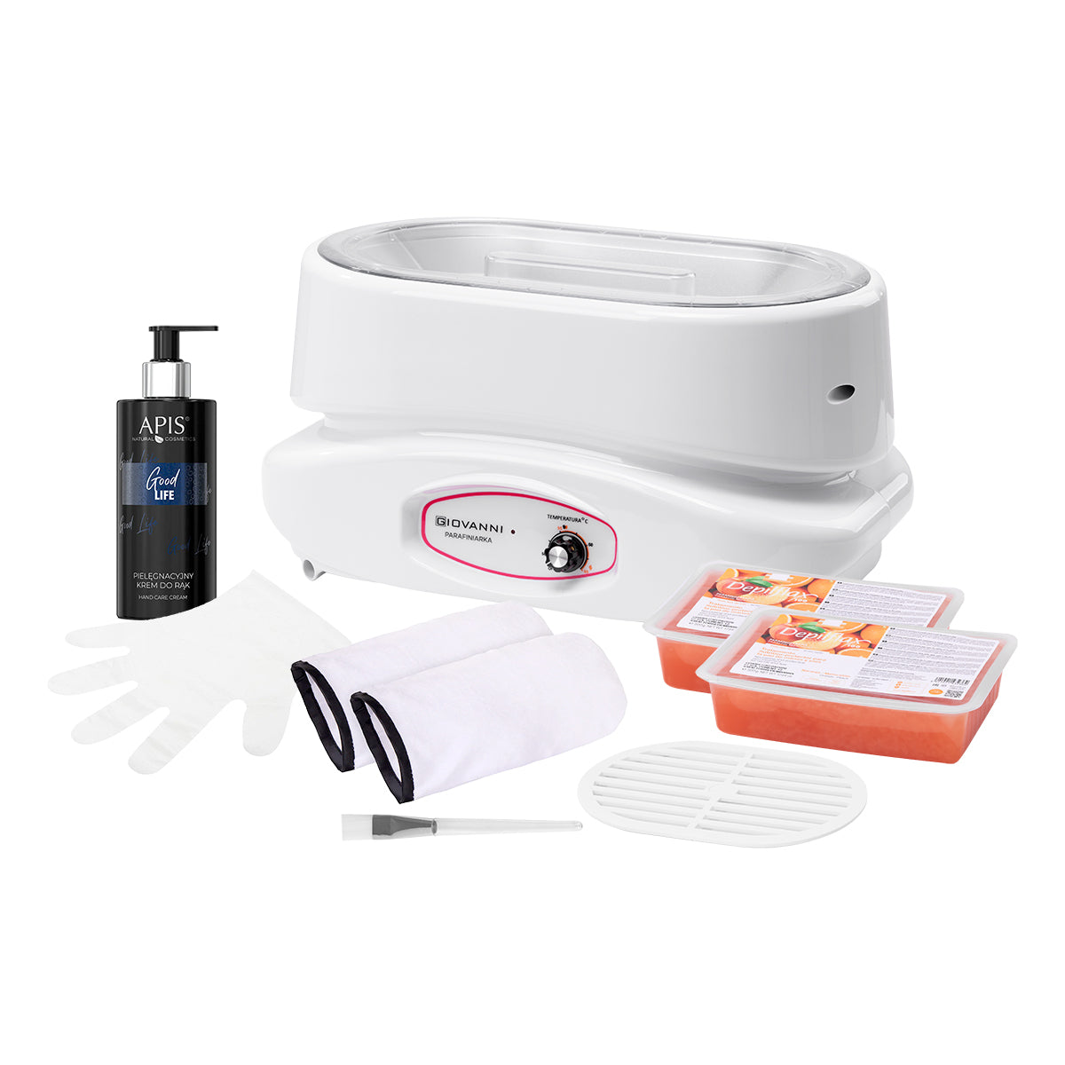 GIOVANNI 220W PARAFINO VONELĖS RINKINYS