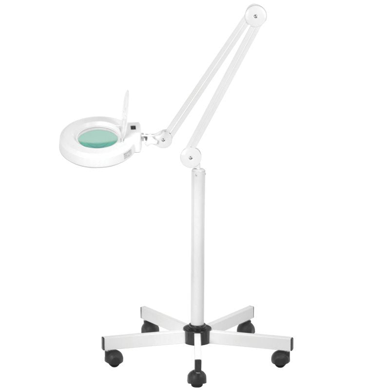 Set of armchair 210 + led magnifier lamp S5 + stool 302
