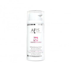 Vitamininis veido kremas su vitaminu C ir ceramidais 100 ml – APIS Couperose-Stop