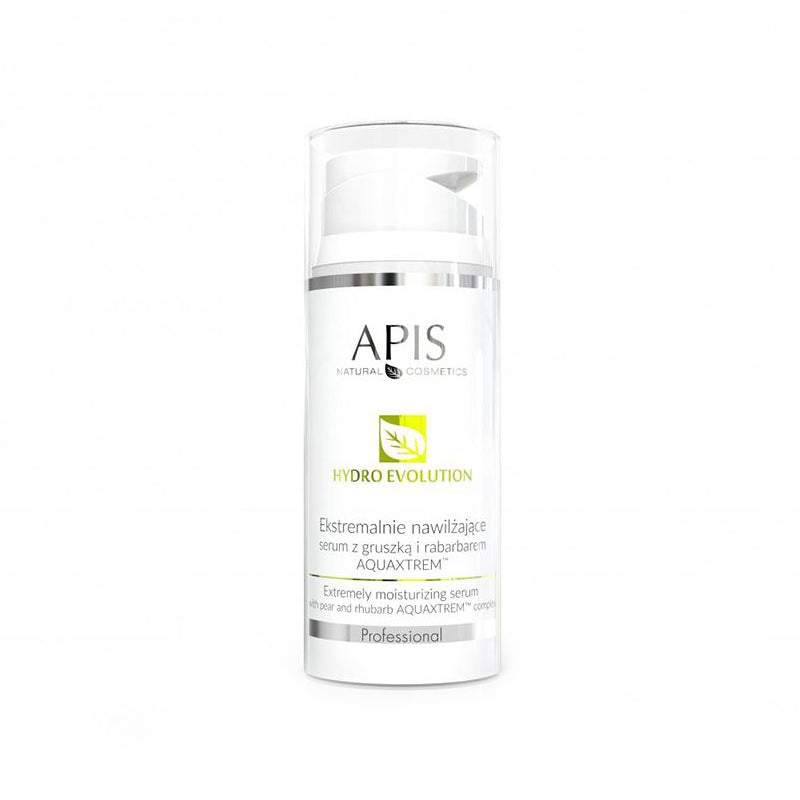 Intensyviai drėkinantis serumas su kriaušių ir rabarbarų ekstraktais 100 ml – APIS Hydro Evolution