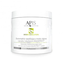 Drėkinamoji alginatinė kaukė su kriaušėmis ir rabarbarais 250 g – APIS Hydro Evolution