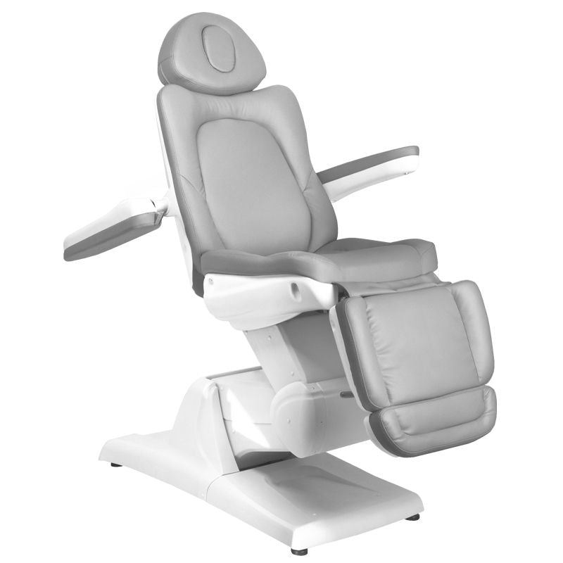 Elektrinis kosmetologinis gultas AZZURRO 870 3 el. varikliai (pilka)