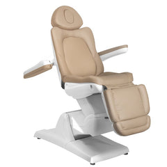 Elektrinis kosmetologinis gultas AZZURRO 870 3 el. varikliai (ruda)