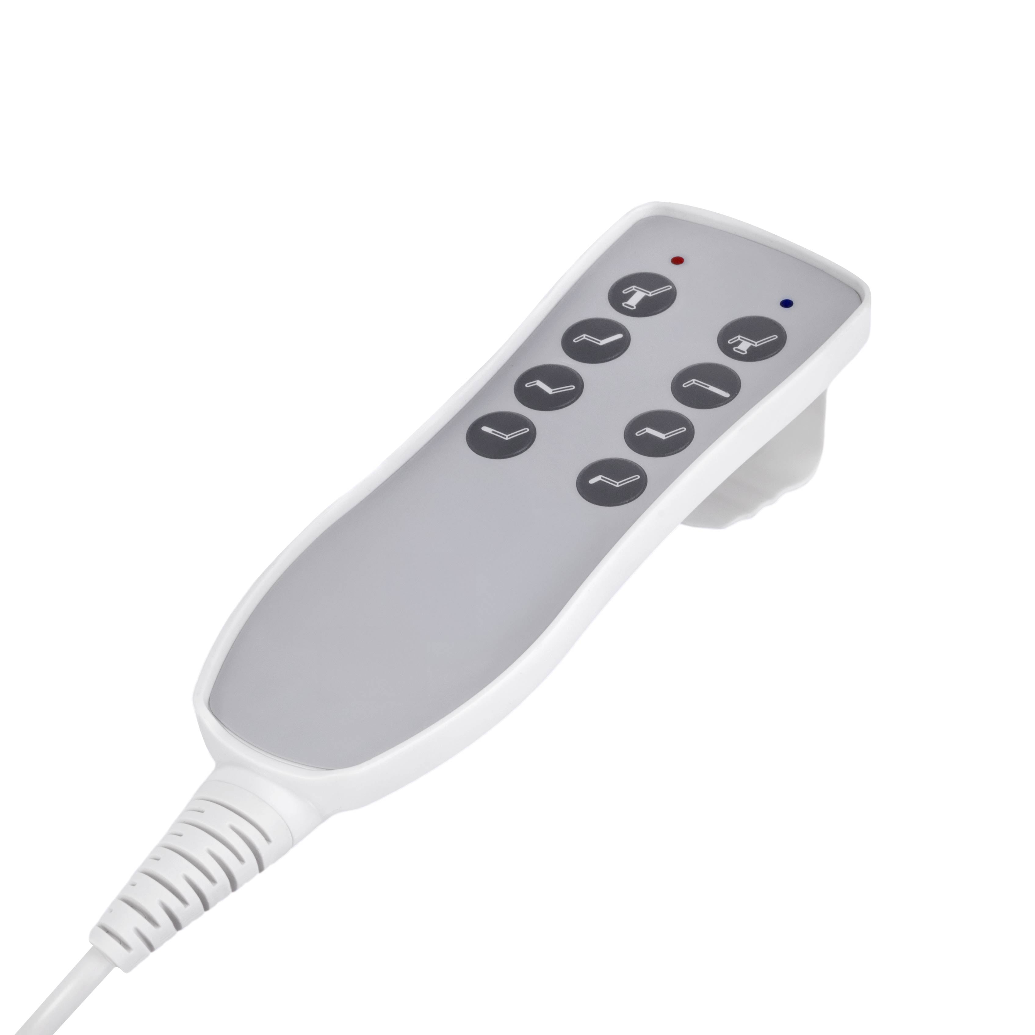 AZZURRO 708A elektrinis kosmetologinis gultas, 4 el. varikliai, baltas