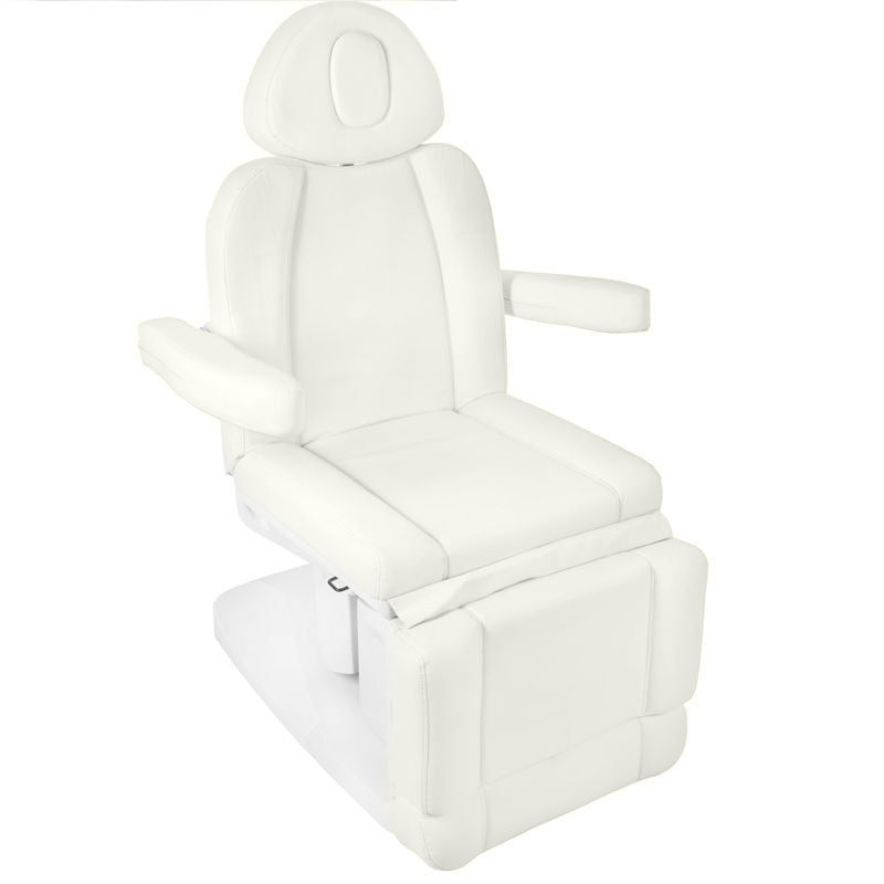 AZZURRO 708A elektrinis kosmetologinis gultas, 4 el. varikliai, baltas