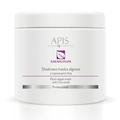 Multivitamininė alginatinė kaukė su Kakadu slyvų ekstraktu ir chia sėklomis 200 g – APIS Plum Algae Mask
