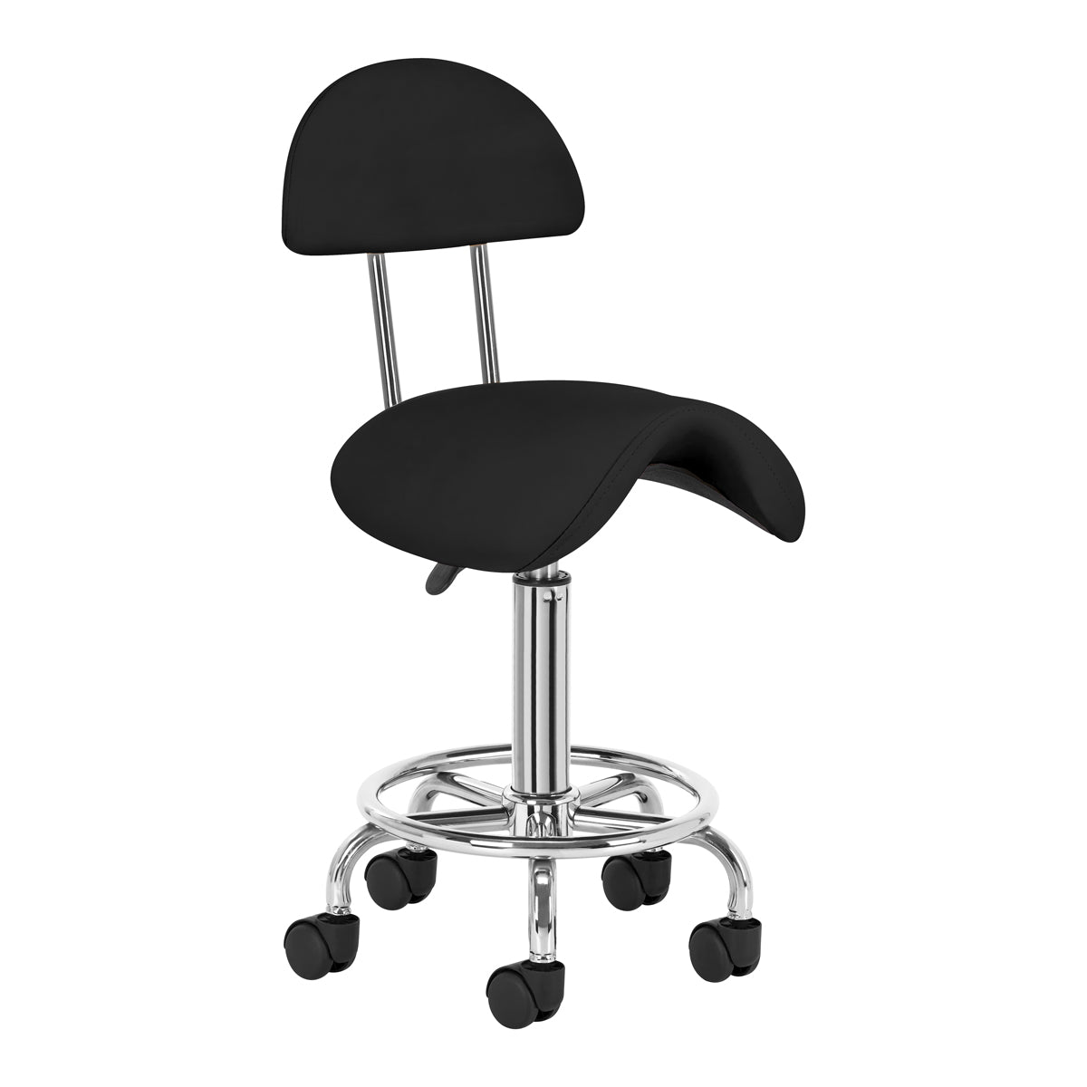 Kosmetologinė kėdutė 6001 (juoda)