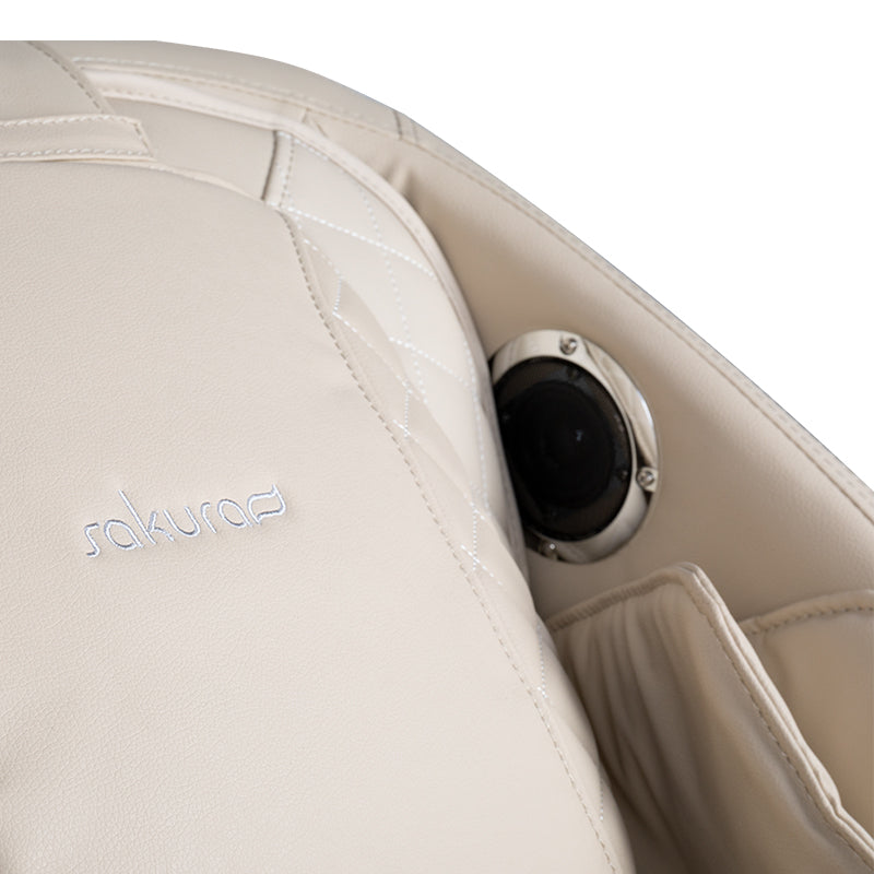 Masažinis krėslas Sakura Comfort 806 – smėlio spalvos