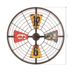 Decoration clock fan