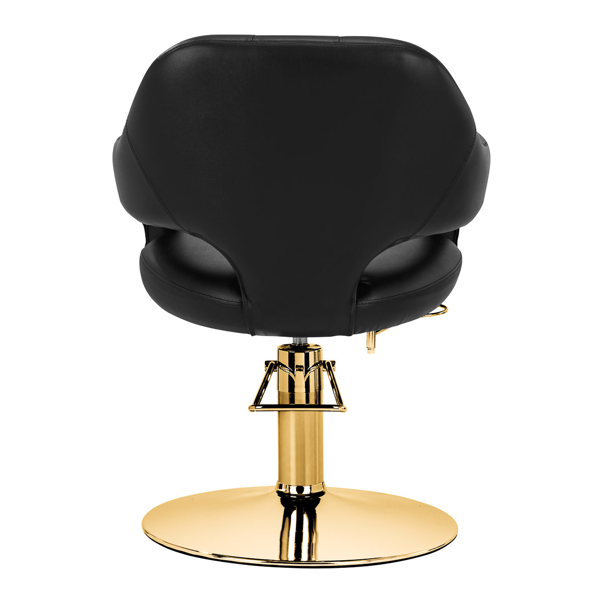 Hairdressing chair Gabbiano Parma Gold Black