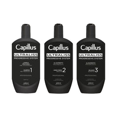 Capillus Ultraliss Nanoplastia, set for the nanoplasty treatment, 3x400ml