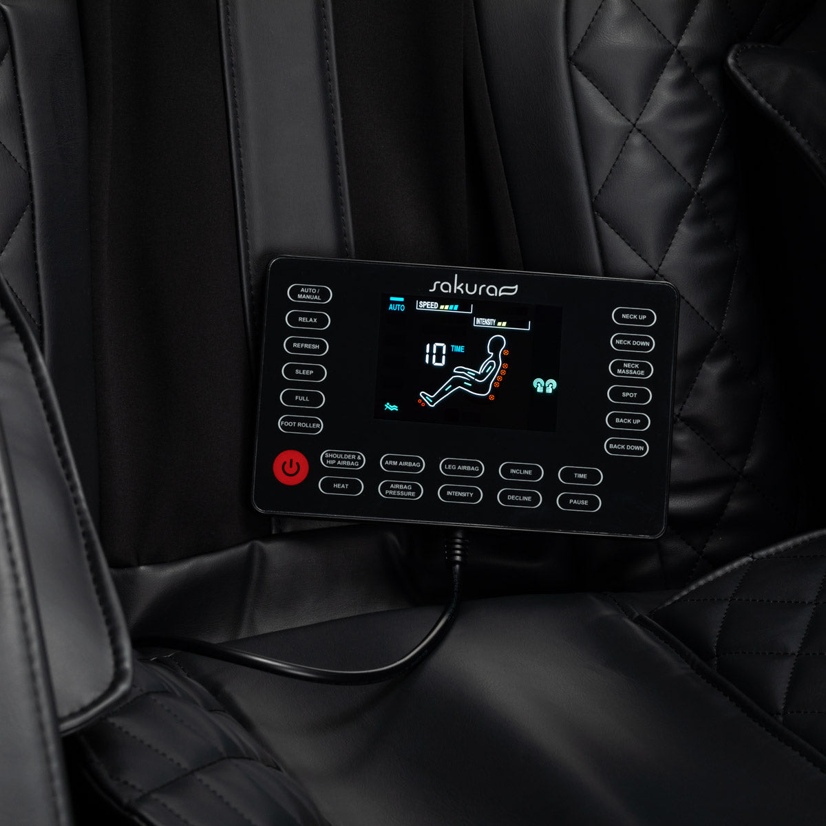 Masažinis krėslas Sakura Standard 801 – juodas