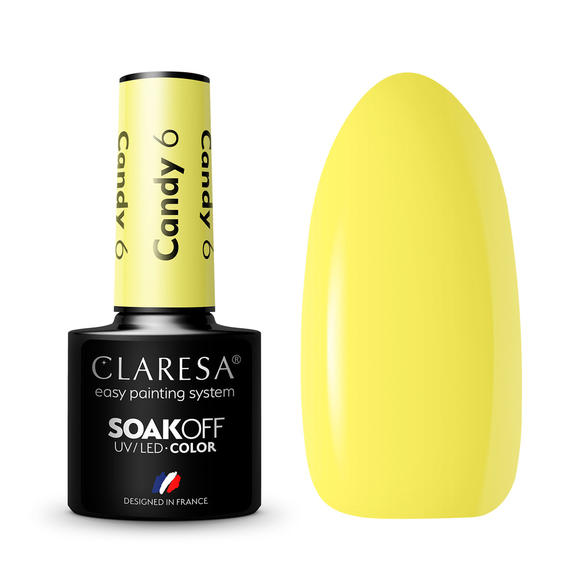 CLARESA Hybrid nail polish CANDY 6