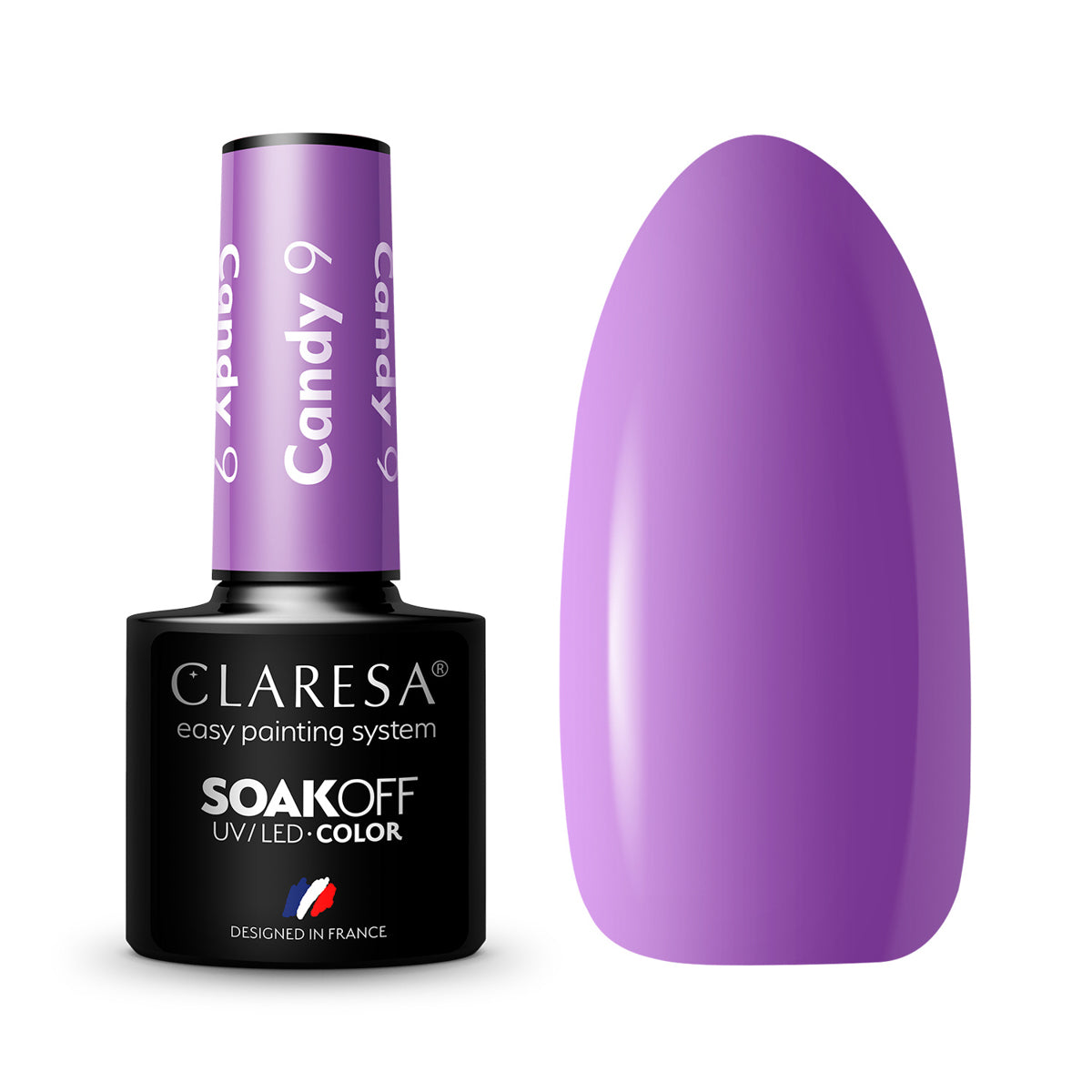 CLARESA Hybrid nail polish CANDY 9