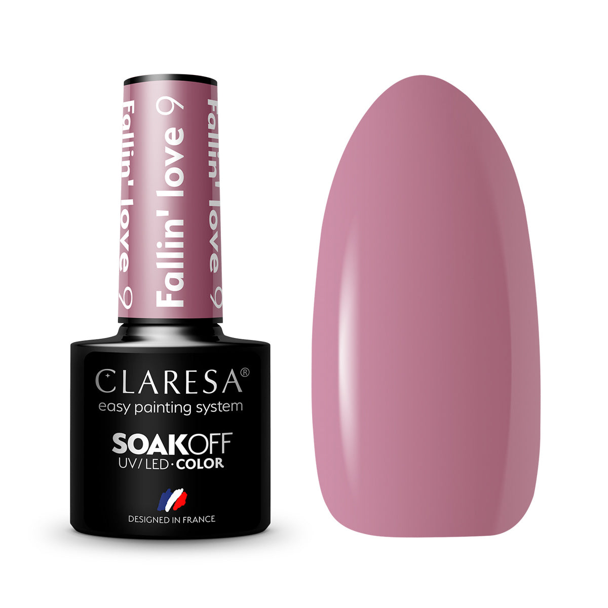 CLARESA Hybrid nail polish FALLIN "LOVE 9 -5g