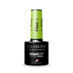 CLARESA Hybrid nail polish FLUO 2 -5g