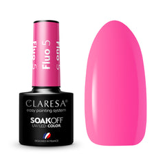 CLARESA Hybrid nail polish FLUO 5 -5g