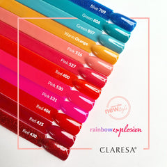 CLARESA Hybrid polish GREEN 808 -5g