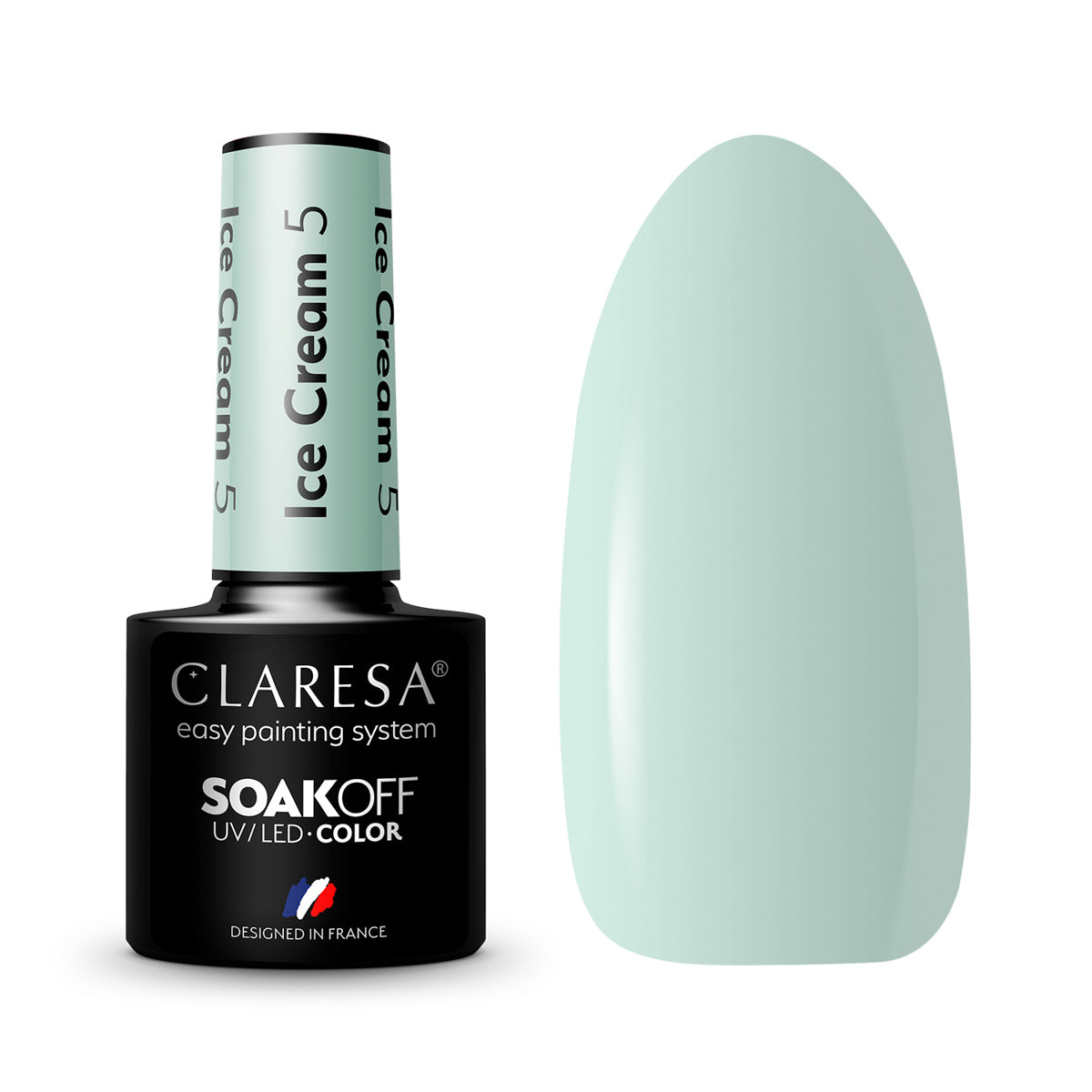 CLARESA hybrid polish Ice cream 5 -5g