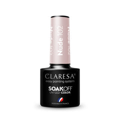 CLARESA Hybrid nail polish NUDE 102 -5g