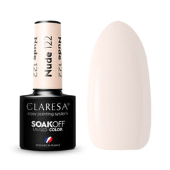CLARESA Hybrid nail polish NUDE 122 -5g