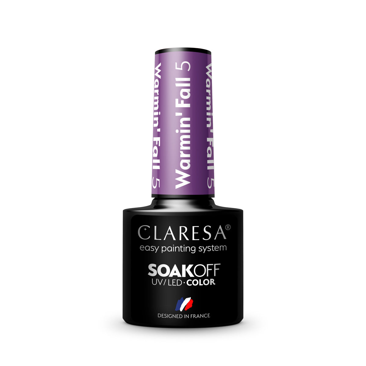 CLARESA Hybrid nail polish WARMIN "FALL 5 -5g