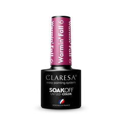 CLARESA Hybrid nail polish WARMIN "FALL 6