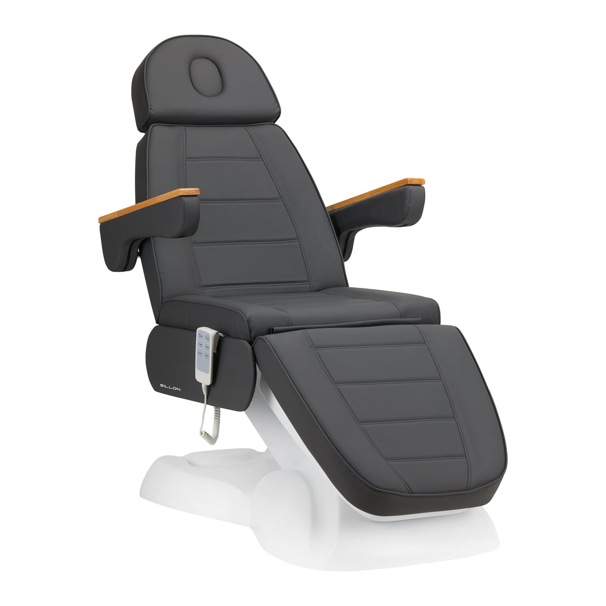 LUX 273B elektrinis kosmetologinis gultas, 3 el. motorai, pilkas
