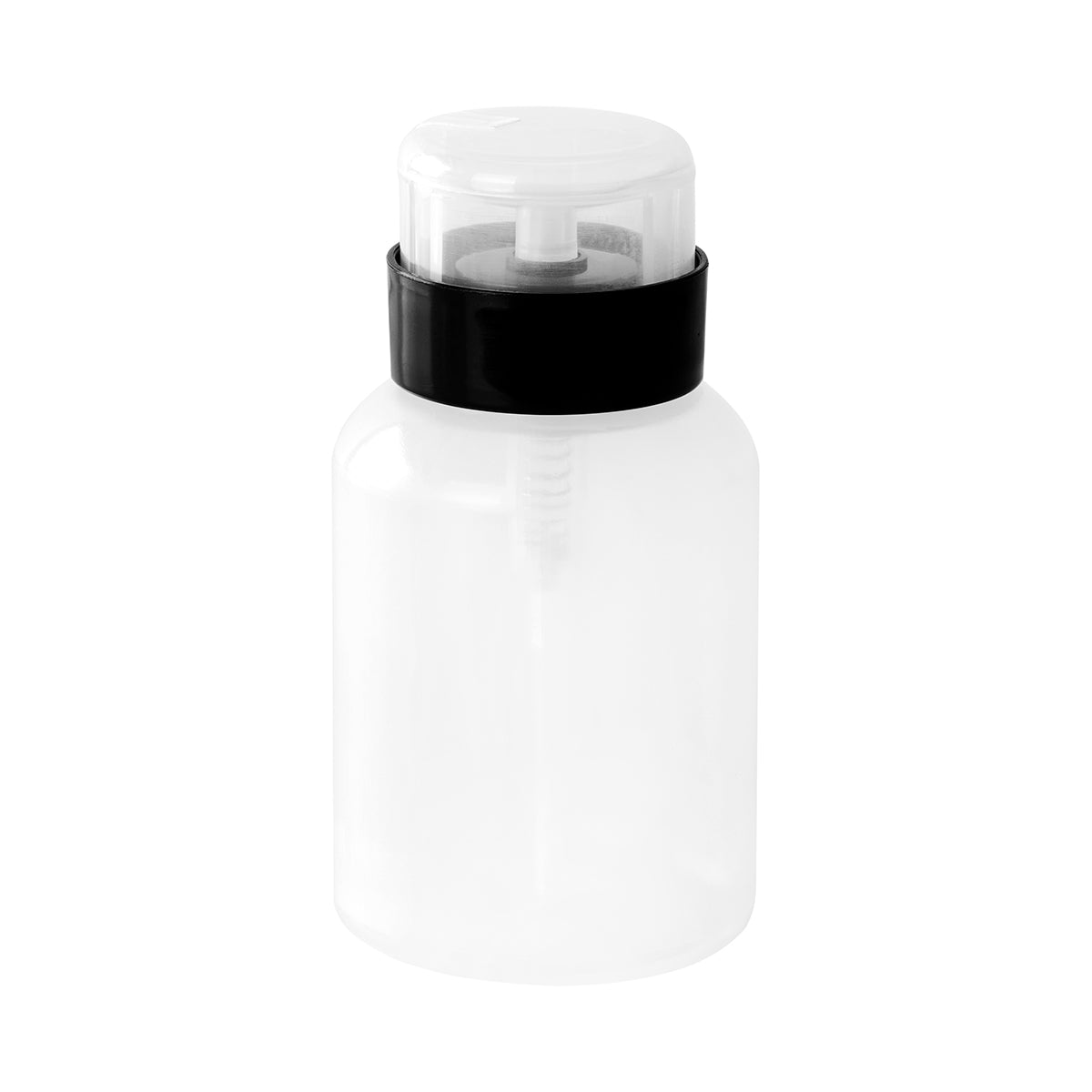 Buteliukas su pompa 220 ml, pusiau permatomas