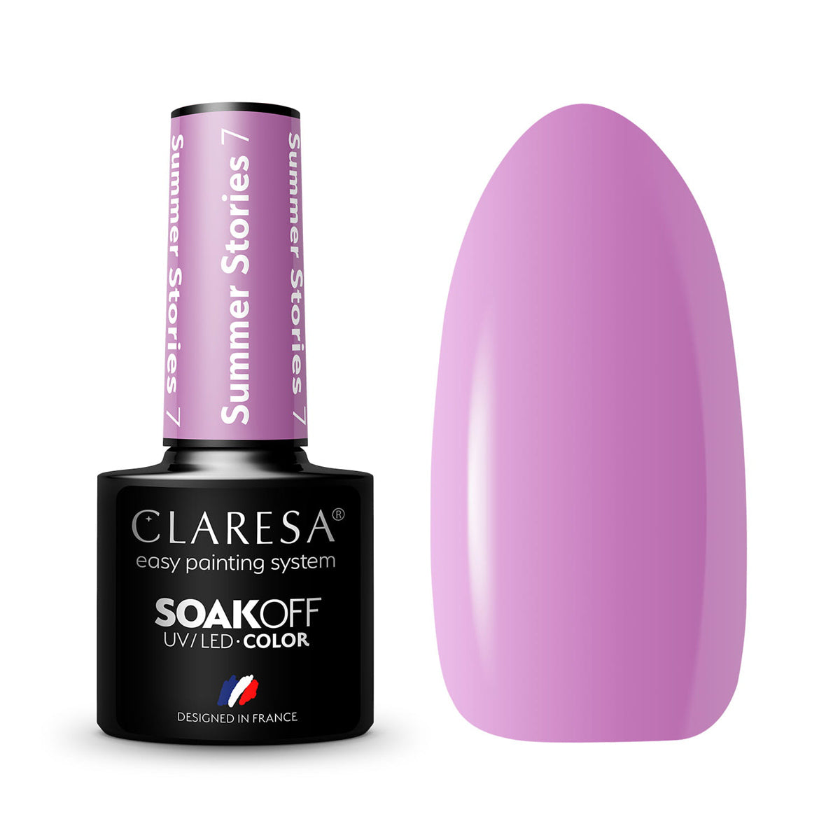 Hibridinis lakas CLARESA Summer Stories 7, 5 g