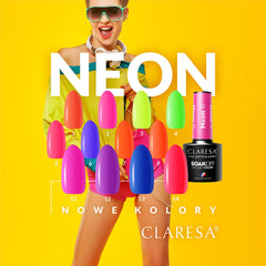 Hibridinis nagų lakas CLARESA NEON 13 – 5 g