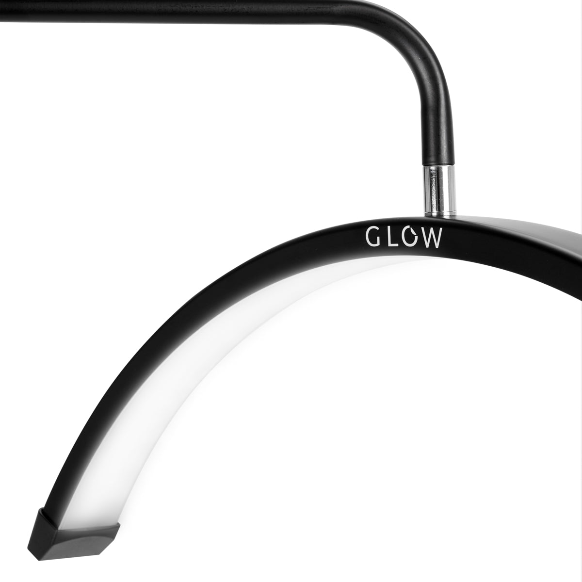 KOSMETINĖ LEMPA GLOW MX6 SU STOVU (JUODA)