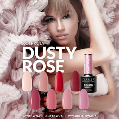 Hibridinis gelinis lakas CLARESA Dusty Rose 5, 5 g