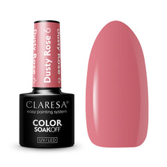 Hibridinis gelinis lakas CLARESA Dusty Rose 6, 5 g